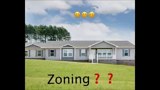 Can I build a House here? Zoning? Covenants? Manufactured Homes Q&A HELP!!!