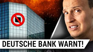 Deutsche Bank: "Wir sitzen auf einer Zeitbombe!" (Breaking News)