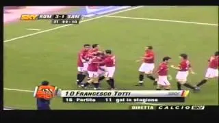 Francesco Totti gol Stupendo!Incredibile!!! - YouTube.flv