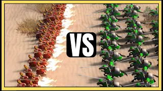 Aoe4 | Elite Janissaries vs Elite Royal Knights