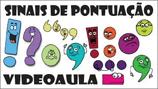 Sinais de pontuação | exclamação, interrogação, vírgula, dois pontos, travessão, aspas, reticências