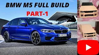 BMW M5 FULL BUILD 2022 | CARDBOARD | PART-1|