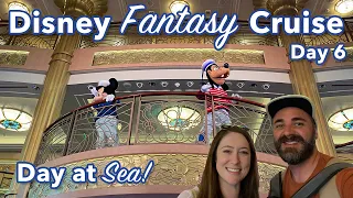 Second Day at Sea! 7-Night Disney Fantasy Western Caribbean Cruise Vlog 7 | Disney Cruise Line 2022