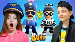 POLÍCIA VS LADRÃO no STUMBLE GUYS QUEM É MELHOR - Piero Start Games