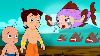 Chhota Bheem - Piranha Machli attacks Chutki Jalpari | Cartoons for Kids | Fun Kids Videos