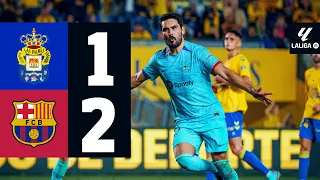 LAS PALMAS 1 vs 2 FC BARCELONA | LALIGA 2023/24 MD19