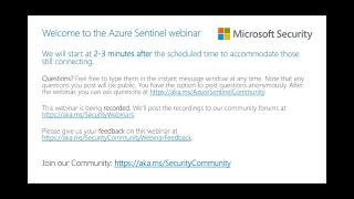 Azure Sentinel webinar: Log forwarder deep dive on filtering CEF and syslog events