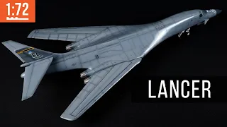 Why you shouldn't buy an old model of an airplane. B-1B "Lancer" 1:72