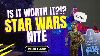 Is It Worth It? | Star Wars Nite (2024) | Disneyland