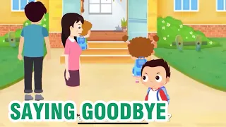 Kids Conversation - Saying Goodbye - Learn English for Kids