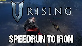 V Rising - Speedrun to Iron on a Fresh Wipe PvP Server (Part 2)