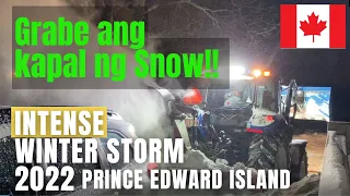 Prince Edward Island Winter Snowstorm 2022- 2nd Snow Storm in January 2022 | Buhay Canada Vlog