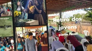 última parte do retiro dos  Jovens.