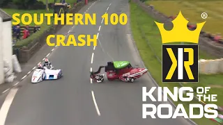 🔥TIM REEVES CRASH AT 2017 SOUTHERN 100🔥 // King Of The Roads