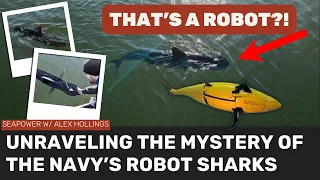 Does the US Navy have ROBOT SHARKS prowling the ocean?