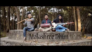 Malashree Dhun || Dashain Tune || Flute, Sarod & Newari percussion ||