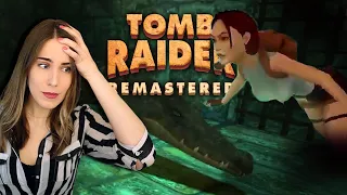 These Crocodiles Are TOO SCARY! - Tomb Raider I•II•III Remastered - Part 3