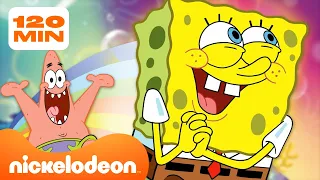 SpongeBob | Het BESTE van SpongeBob seizoen 13 🥇 Deel 1 | Compilatie van 90 minuten | Nickelodeon