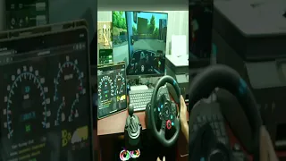 Eurotruck Simulator 2 tamil Steering wheel games #shorts #busgametamil #busmod