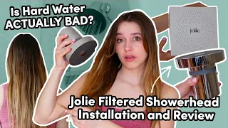 We Tried Jolie's Filtered Showerhead For a Week (Hair Before and After) | Testing TikTok