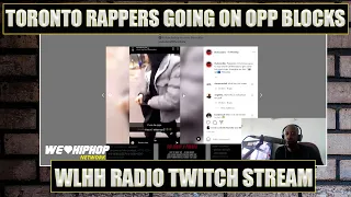 Friday Ricky Dred Says Toronto Rappers Pulling Up On Opp Blocks Is Clout Chasing | WLHH Twitch