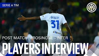 BISSECK | FROSINONE 0-5 INTER | PLAYER INTERVIEW 🎙️⚫🔵