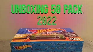 Unboxing Hot Wheels 50 Pack (2022)