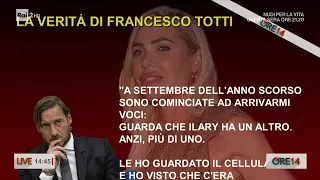 La verità di Totti: "Mi sono ritrovato le cimici in auto" - Ore 14 del 12/09/2022
