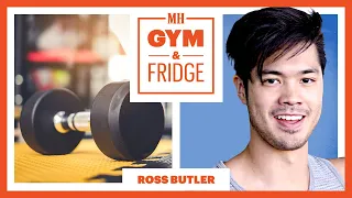 Ross Butler Shows His Gym & Fridge | Gym & Fridge | Men's Health