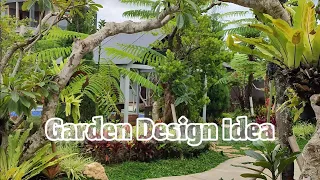 Garden Ideas Design Plant Front Yard | Bougenville & Adenium🌿🌳🌲