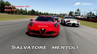 TURBO SOUND Alfa Romeo 4C |2 Laps @ Mid-Ohio Sports Car Course #alfaromeo #4c #forzamotorsport