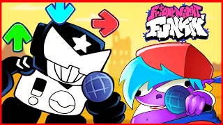 BRAWLERS IN FRIDAY NIGHT FUNKIN' #2 - BRAWL STARS ANIMATION