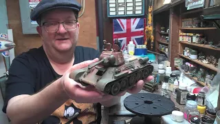 Model Building - T-34/76 1943 and T-20 tractor