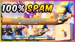 DUCHESS DRAFT CHALLENGE in CLASH ROYALE!