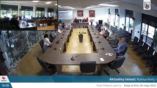 LXXIX Sesja Rady Miasta Lędziny VIII kadencji w dniu 26.05.2022 r..
