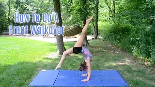 How to do a Front Walkover!! Everyday Gymnastics