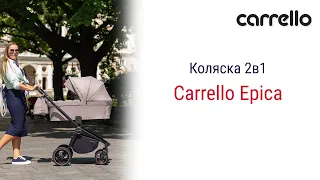 Стильная, легкая и надежная коляска Carrello Epica