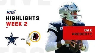 Dak Prescott Dominates Again w/ 3 TDs | NFL 2019 Highlights