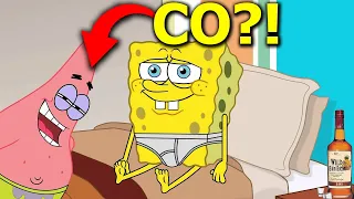 ŻARTY DLA DOROSŁYCH W SPONGEBOBIE?!