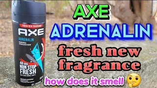 How does Axe Adrenalin body spray smell like 🤔