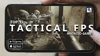 Top 13 BEST New Tactical FPS / TPS Games for Android & iOS Like COD Mobile | December 2022