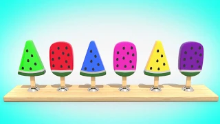 Мультфильм для малышей   Раскрашиваем Мороженое  ВолшебствоТВ