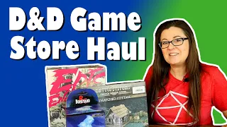 WOW! Great NEW Game Accessories found at local game store? Unboxing D&D stuff!