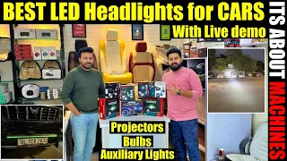 Best LED Headlights for CARs | Bulbs, Projectors & Auxiliary light | All you need to know about LEDs