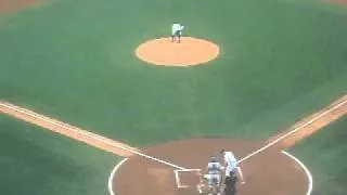 Jim Thome's 1st AB back as a indian (warning loud) 8-26-11