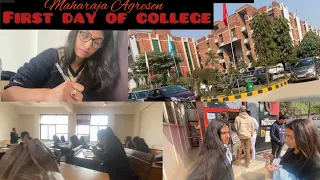 MAHARAJA AGRASEN college Campus Tour/ MAIMS ..First day of college#youtubevlogs#ggsipucollege