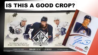 10/11 SP Authentic Hockey Hobby Box Break