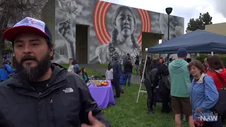 8-year-old activist Sophie Cruz launches Mural in San Jose