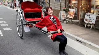 A Day in the Life of a Japanese Rickshaw Girl