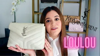 YSL SMALL LOULOU 2 YEAR WEAR & TEAR 💕 | BUY THIS INSTEAD OF A CLASSIC FLAP